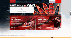 Desktop Screenshot of kayakshop.pl