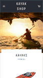 Mobile Screenshot of kayakshop.com